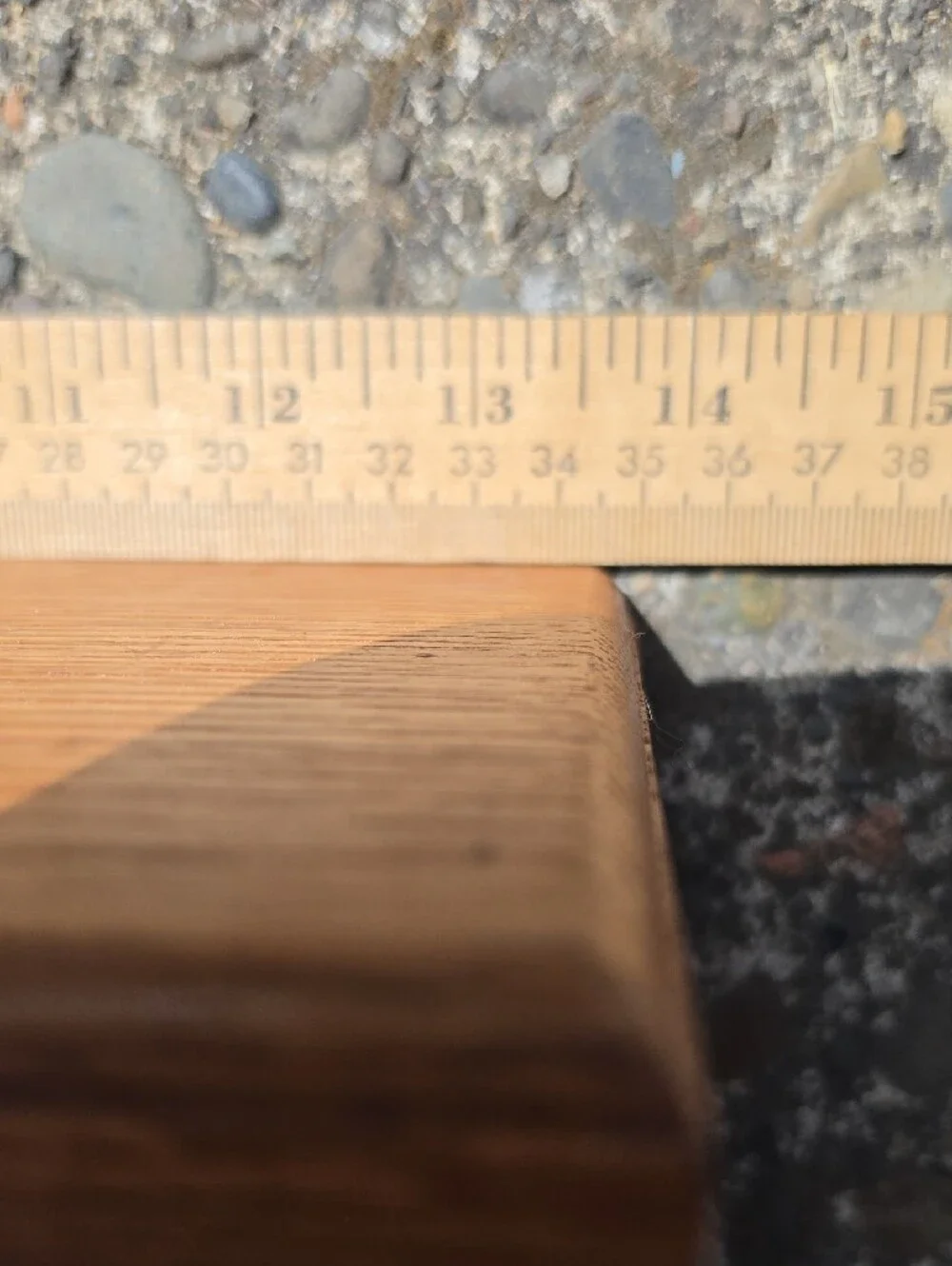 Antique Wood Wall Shelf